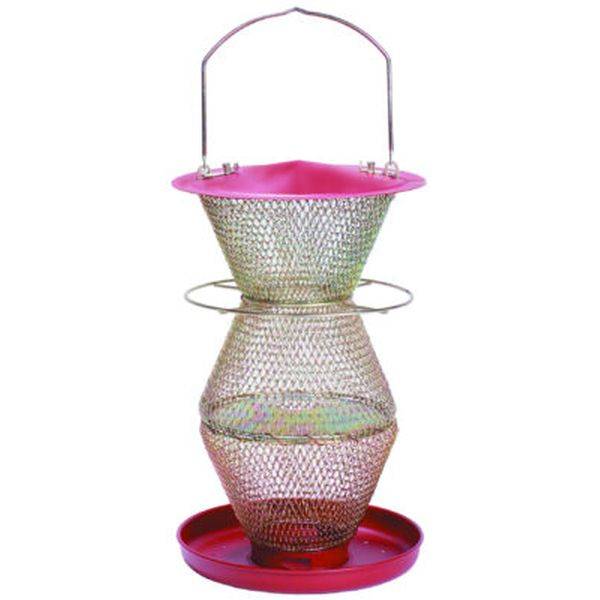 three tier bird feeder