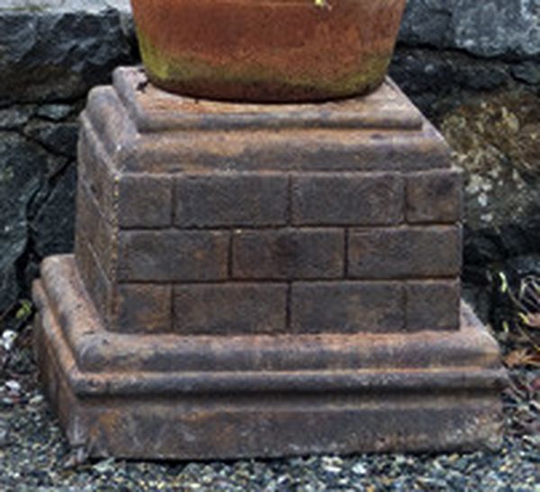 PIEDESTAL ANCIENNE BRIQUE