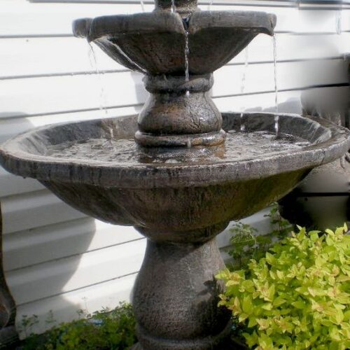 Adelia round fountain