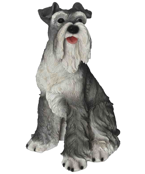 Schnauzer en Résine & Jaspe Rouge main image 0
