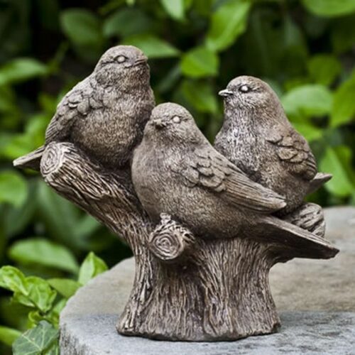 3 oiseaux de compagnie