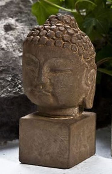 tête bouddha serein