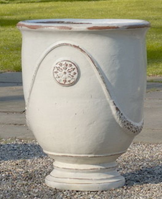 Pot urne anduze antique white