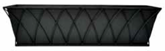 BALCONNIÈRE en métal motif de lotus