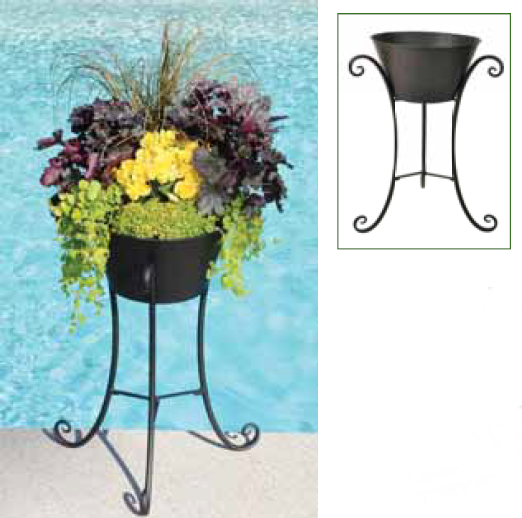 support à plante avec pot