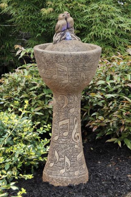 FONTAINE OISEAUX DU PRINTEMPS