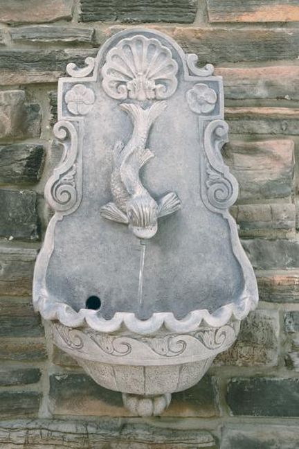 FONTAINE murale poisson