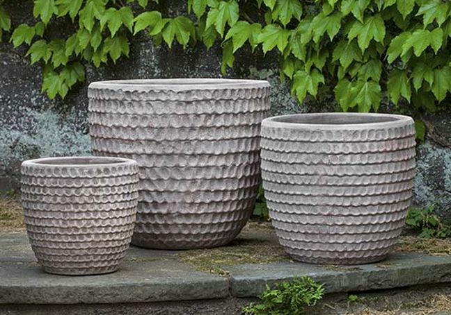 terra cotta antico dimple planter – Pépinière Jasmin