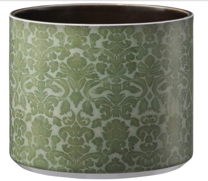 Pot Las Vegas ornaments green 5″