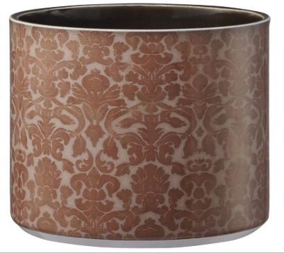 Pot Las Vegas ornaments red 13 cm